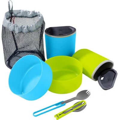 MSR 03137 Set stoviglie da campeggio - Kit completo per due MSR 03137 Set stoviglie da campeggio - Kit completo per due