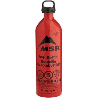 Lahvička na palivo MSR 887 ml Červená - Dětsky bezpečnostní uzávěr Lahvička na palivo MSR 887 ml Červená - Dětsky bezpečnostní uzávěr