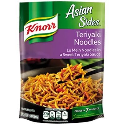 Knorr Nouilles Teriyaki - Accompagnements - Publicité Knorr Nouilles Teriyaki - Accompagnements - Publicité