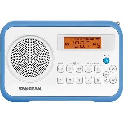 Sangean PR-D18 Radio Digitale Portatile Blu Sangean PR-D18 Radio Digitale Portatile Blu