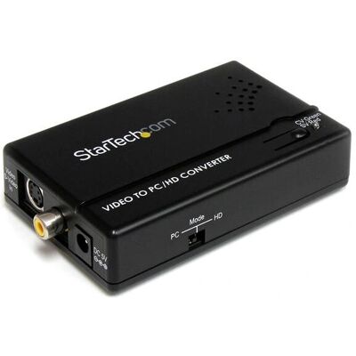 StarTech.com VGA/S-Video till VGA-omvandlare - 1600 x 1200 pixlar StarTech.com VGA/S-Video till VGA-omvandlare - 1600 x 1200 pixlar