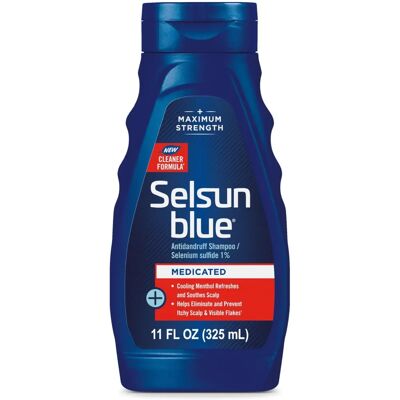 Selsun Blue Medicated Dandruff Shampoo - Shampoo Selsun Blue Medicated Dandruff Shampoo - Shampoo