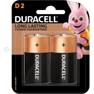 Duracell Modèle - Piles taille D 2-Pack - Publicité Duracell Modèle - Piles taille D 2-Pack - Publicité