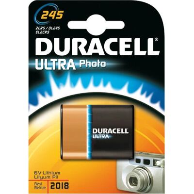Duracell Ultra Photo 245 Batteri - Batteri Duracell Ultra Photo 245 Batteri - Batteri