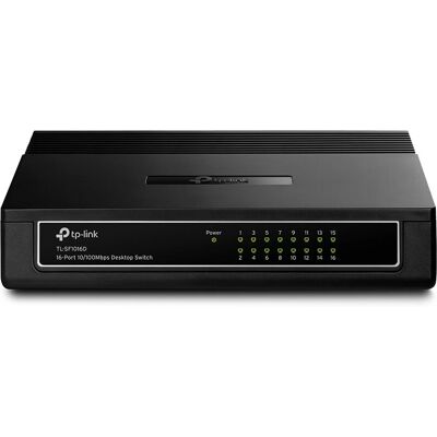 Switch Réseau TP-Link TL-SF1016D 16 Ports - Non Géré - Publicité Switch Réseau TP-Link TL-SF1016D 16 Ports - Non Géré - Publicité