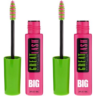 Maybelline - Great Lash BIG - Very Black - 2 Count - Mascara Maybelline - Great Lash BIG - Very Black - 2 Count - Mascara