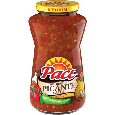 Pace Sauce Picante Moyen - Tomate, Oignon, Jalapeño - Sauces - Publicité Pace Sauce Picante Moyen - Tomate, Oignon, Jalapeño - Sauces - Publicité