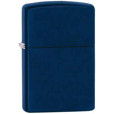 Zippo Navy Blue Mattierter Winddichter Feuerzeug - Feuerzeug Zippo Navy Blue Mattierter Winddichter Feuerzeug - Feuerzeug