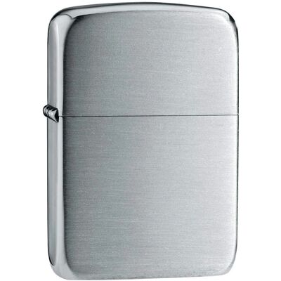 Briquet Zippo Réplique Satin Argenté 1941 - Publicité Briquet Zippo Réplique Satin Argenté 1941 - Publicité