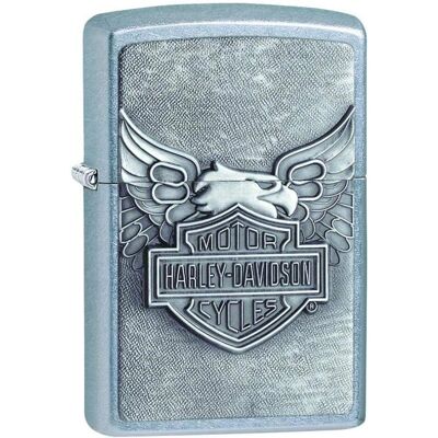 Zippo Harley Davidson Iron Eagle - Isqueiro à prova de vento Zippo Harley Davidson Iron Eagle - Isqueiro à prova de vento