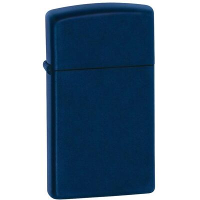 Zippo Slim Matt Blau - Winddichter Feuerzeug Zippo Slim Matt Blau - Winddichter Feuerzeug