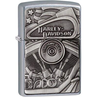 ispo Harley-Davidson Placa Isqueiro Antivento ispo Harley-Davidson Placa Isqueiro Antivento