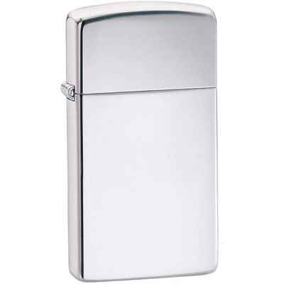 Zippo Chrom Finish Schlanker Feuerzeug - Feuerzeug Zippo Chrom Finish Schlanker Feuerzeug - Feuerzeug