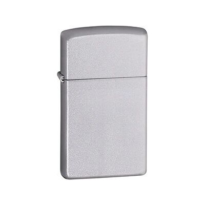 Zippo Slim Chrome Satin - Briquet Zippo Slim Chrome Satin - Briquet