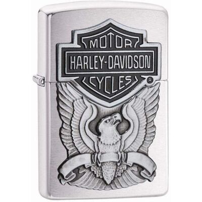 Allume-cigare Windproof Zippo Harley Davidson - Résistant au vent, Harley Davidson, Fabriqué aux États-Unis Allume-cigare Windproof Zippo Harley Davidson - Résistant au vent, Harley Davidson, Fabriqué aux États-Unis