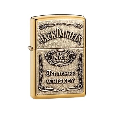 Zippo Jack Daniel's mässing vindskydds tändare - Tändare Zippo Jack Daniel's mässing vindskydds tändare - Tändare
