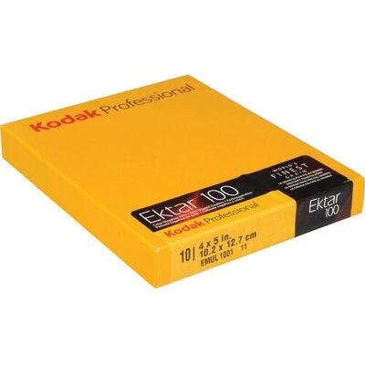 Kodak Ektar 100 4x5" Color Film - 10 Sheets Kodak Ektar 100 4x5" Color Film - 10 Sheets