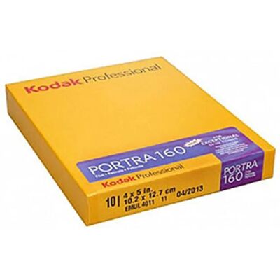 Film couleur professionnel Kodak Portra 160 - 4x5 pouces - ISO 160 - Publicité Film couleur professionnel Kodak Portra 160 - 4x5 pouces - ISO 160 - Publicité