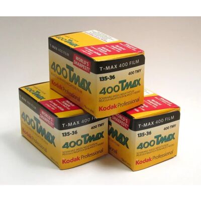 Kodak TMAX 400 Black and White Film - 36 Exposures - Professional ISO 400 Kodak TMAX 400 Black and White Film - 36 Exposures - Professional ISO 400