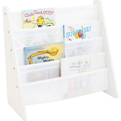 Bibliothèque pour enfants Humble Crew - Blanc, 4 étagères - Mobilier pour enfants - Publicité Bibliothèque pour enfants Humble Crew - Blanc, 4 étagères - Mobilier pour enfants - Publicité