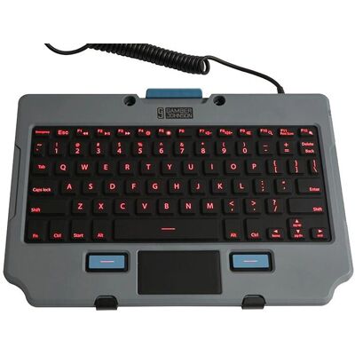 Gamber-Johnson 7160-1683-01 - Tastatur mit Touchpad - UK Englisch - Universal - Kabelgebunden Gamber-Johnson 7160-1683-01 - Tastatur mit Touchpad - UK Englisch - Universal - Kabelgebunden