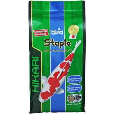 Hikari Pond Staple Fish Food - Large Pellets 2kg Hikari Pond Staple Fish Food - Large Pellets 2kg