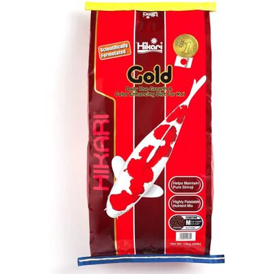 Hikari Gold Fish Food - Medium Pellets - 10kg - Fish Food Hikari Gold Fish Food - Medium Pellets - 10kg - Fish Food
