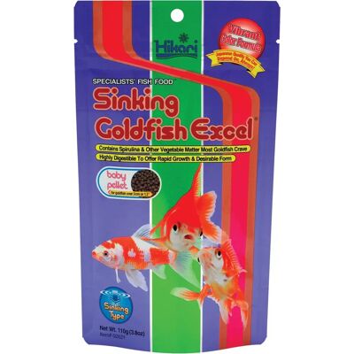 HIKARI Goldfish Excel Baby - 110g - Visvoer HIKARI Goldfish Excel Baby - 110g - Visvoer
