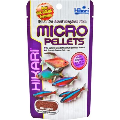 Hikari Tropical Fish Micro Pellets - Small Fish Food Hikari Tropical Fish Micro Pellets - Small Fish Food