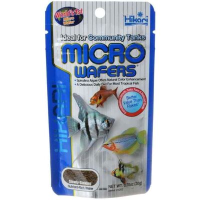Hikari Micro Wafers Tropical Fish Food - 20g Hikari Micro Wafers Tropical Fish Food - 20g