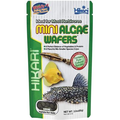 Hikari Mini Algae Wafers 85g - Fish Food Hikari Mini Algae Wafers 85g - Fish Food