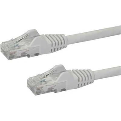 StarTech.com N6PATCH100WH Netwerkkabel - 30,5 m U/UTP - Ethernet StarTech.com N6PATCH100WH Netwerkkabel - 30,5 m U/UTP - Ethernet