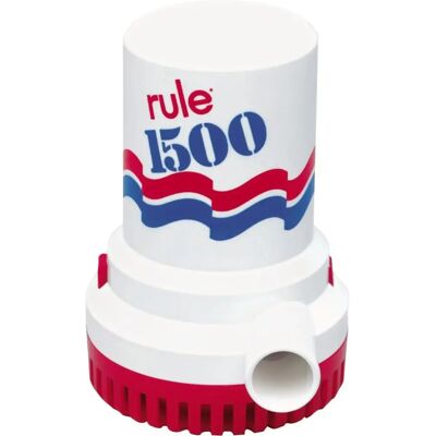 Pompa di sentina Rule 1500 GPH - Alta capacità Pompa di sentina Rule 1500 GPH - Alta capacità