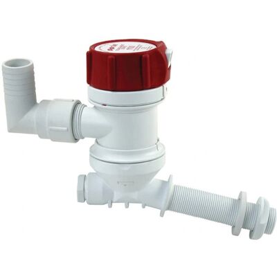 Rule Pumps Livewell Angled Pump Rojo,Blanco 800 GPH - Pump Rule Pumps Livewell Angled Pump Rojo,Blanco 800 GPH - Pump