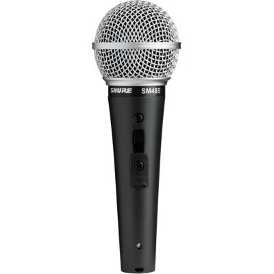 Microfono Shure SM48S-LC - Dinamico Cardioide per Voce Microfono Shure SM48S-LC - Dinamico Cardioide per Voce
