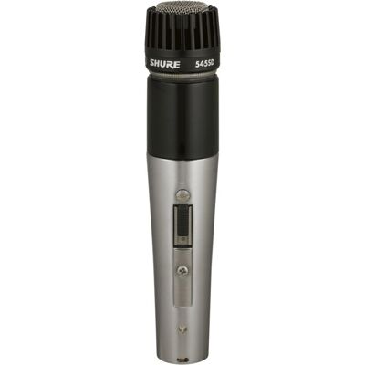Microfono strumentale Shure 545SD-LC - XLR nero-argento Microfono strumentale Shure 545SD-LC - XLR nero-argento