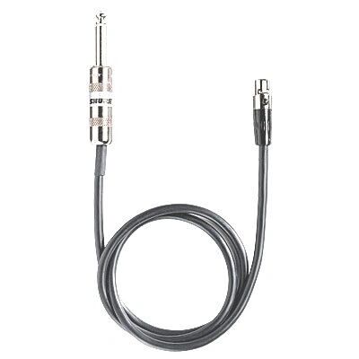 Câble audio Shure WA302 - 0,75 m, Noir, 6,35 mm, Mini XLR - Publicité Câble audio Shure WA302 - 0,75 m, Noir, 6,35 mm, Mini XLR - Publicité