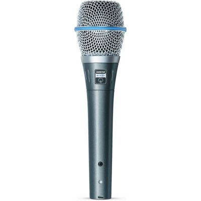 Shure BETA 87A Microphone - Cardioid Studio Vocal Microphone Shure BETA 87A Microphone - Cardioid Studio Vocal Microphone