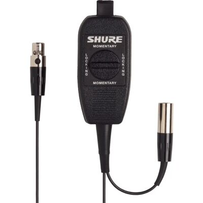 Shure WA360 inline mute-bryter - mikrofon-tilbehør Shure WA360 inline mute-bryter - mikrofon-tilbehør
