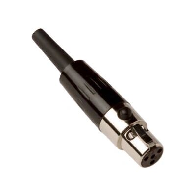 Shure WA330 Mini-Stecker - 4-polig - Schwarz Shure WA330 Mini-Stecker - 4-polig - Schwarz