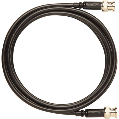 Shure UA806 coaxiale kabel - 2m - BNC - Zwart Shure UA806 coaxiale kabel - 2m - BNC - Zwart