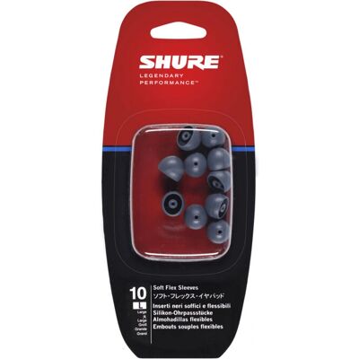 Cuscinetti in silicone morbido grigi EASFX1 Shure - Accessori per cuffie Cuscinetti in silicone morbido grigi EASFX1 Shure - Accessori per cuffie