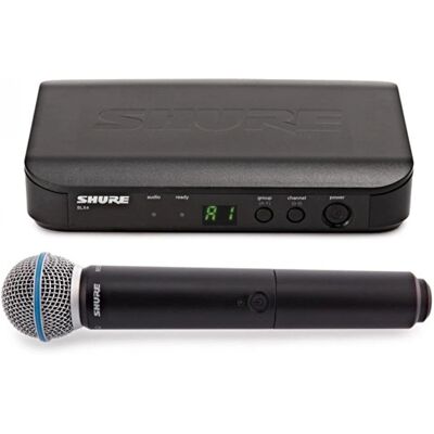 Shure BLX2/B58 Drahtloses Mikrofon-System - UHF 518-542 MHz Shure BLX2/B58 Drahtloses Mikrofon-System - UHF 518-542 MHz