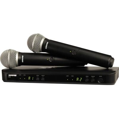 Shure BLX2 PG58 Drahtlosmikrofon - Funk-System Shure BLX2 PG58 Drahtlosmikrofon - Funk-System