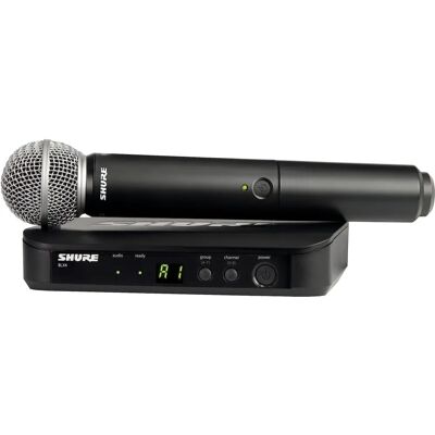 Shure BLX24UK/SM58 Wireless Microphone System - Vocal Microphone Shure BLX24UK/SM58 Wireless Microphone System - Vocal Microphone
