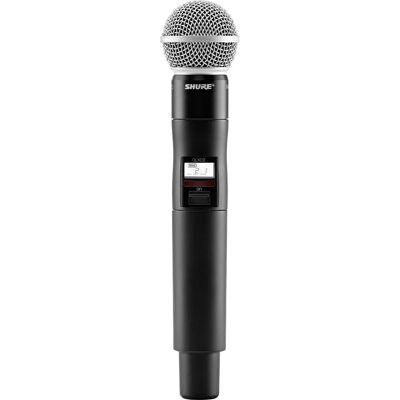 Shure QLXD2/SM58 - Draadloos Microfoonsysteem - 470-534 MHz Shure QLXD2/SM58 - Draadloos Microfoonsysteem - 470-534 MHz