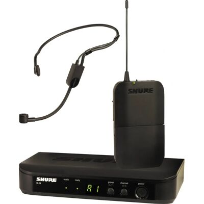 Shure PGA31 Vezeték nélküli fejhallgató rendszer - Mikrofon és vevő Shure PGA31 Vezeték nélküli fejhallgató rendszer - Mikrofon és vevő