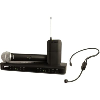 Shure Drahtloses Mikrofon System - Dual Kanal, Bis zu 100m Shure Drahtloses Mikrofon System - Dual Kanal, Bis zu 100m