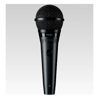 Shure PGA58-XLR Fekete színpadi/előadói mikrofon - Mikrofon Shure PGA58-XLR Fekete színpadi/előadói mikrofon - Mikrofon