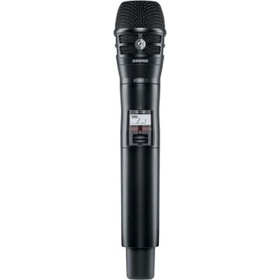 Sistema de micrófono inalámbrico Shure QLXD2/K8B - Negro - de mano Sistema de micrófono inalámbrico Shure QLXD2/K8B - Negro - de mano